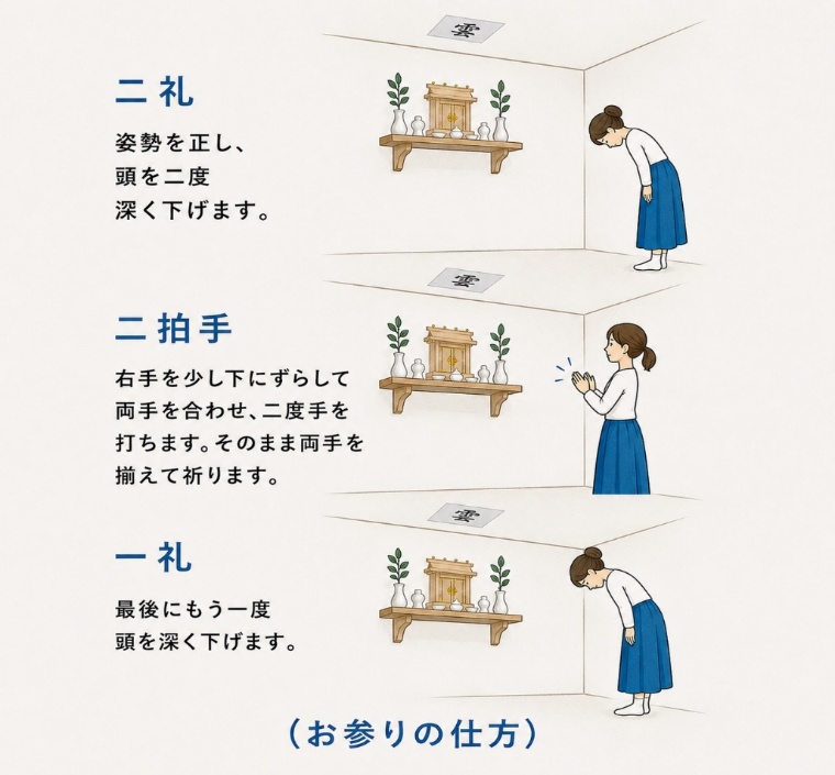 お参りの仕方